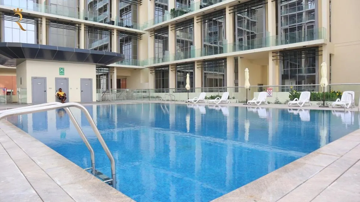 Masdar City 2Br Cozy Family Escape Pool Access 아부다비 아파트