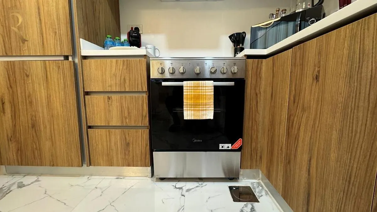 Masdar City 2Br Cozy Family Escape Pool Access 아부다비 아랍에미리트